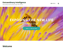 Tablet Screenshot of extraordinaryintelligence.com